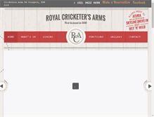 Tablet Screenshot of mycricketers.com.au